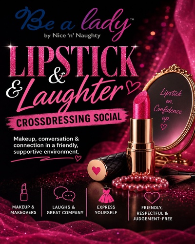 Lipstick and Laughter by Be a lady